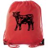 CA2505 Large Polyester Cinch Bag Thumbnail