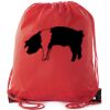 CA2505 Large Polyester Cinch Bag Thumbnail