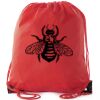 CA2505 Large Polyester Cinch Bag Thumbnail
