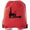 CA2505 Large Polyester Cinch Bag Thumbnail