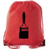 CA2505 Large Polyester Cinch Bag Thumbnail