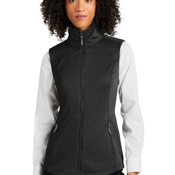 Custom Ladies Collective Smooth Fleece Vest Thumbnail